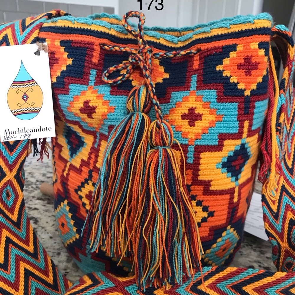 Original Mochila Wayuu Ref 173